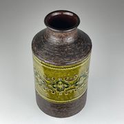 Vintage ceramic vase by Aldo Londi for Bitossi, Italy, 1970s.