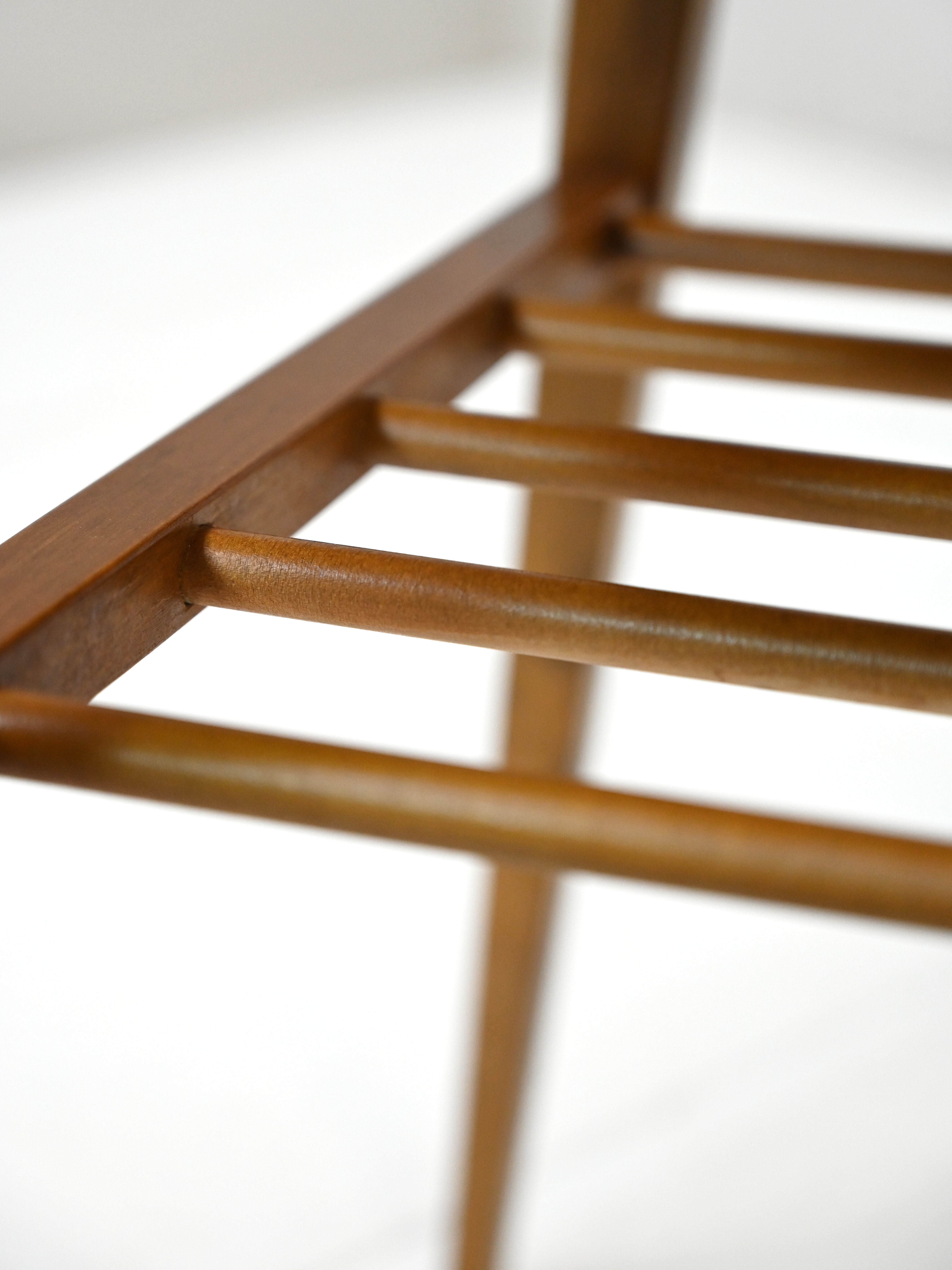 Vintage coffee table with magazine rack