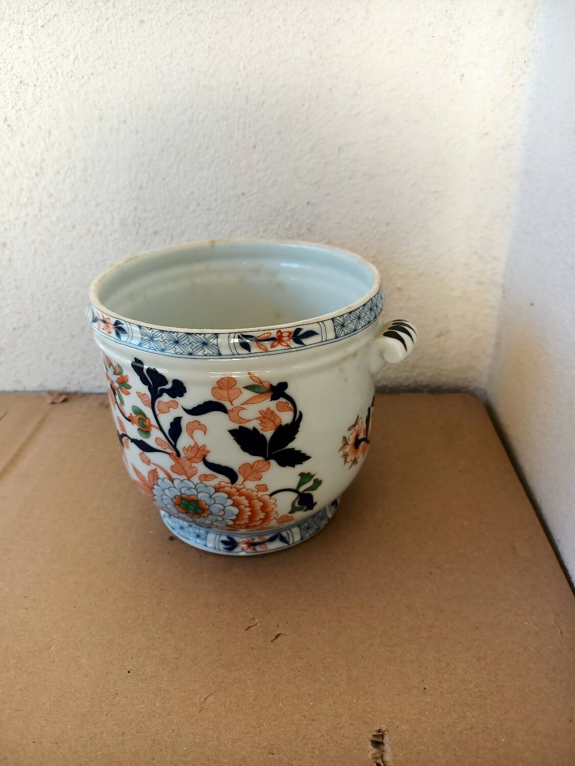 Limoges porcelain plant pot