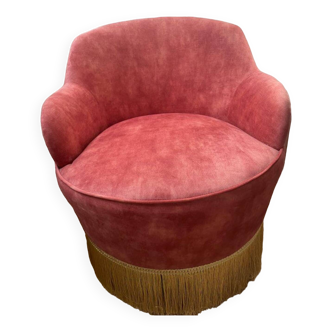 Fauteuil en velours