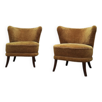 Paire de fauteuils cocktail