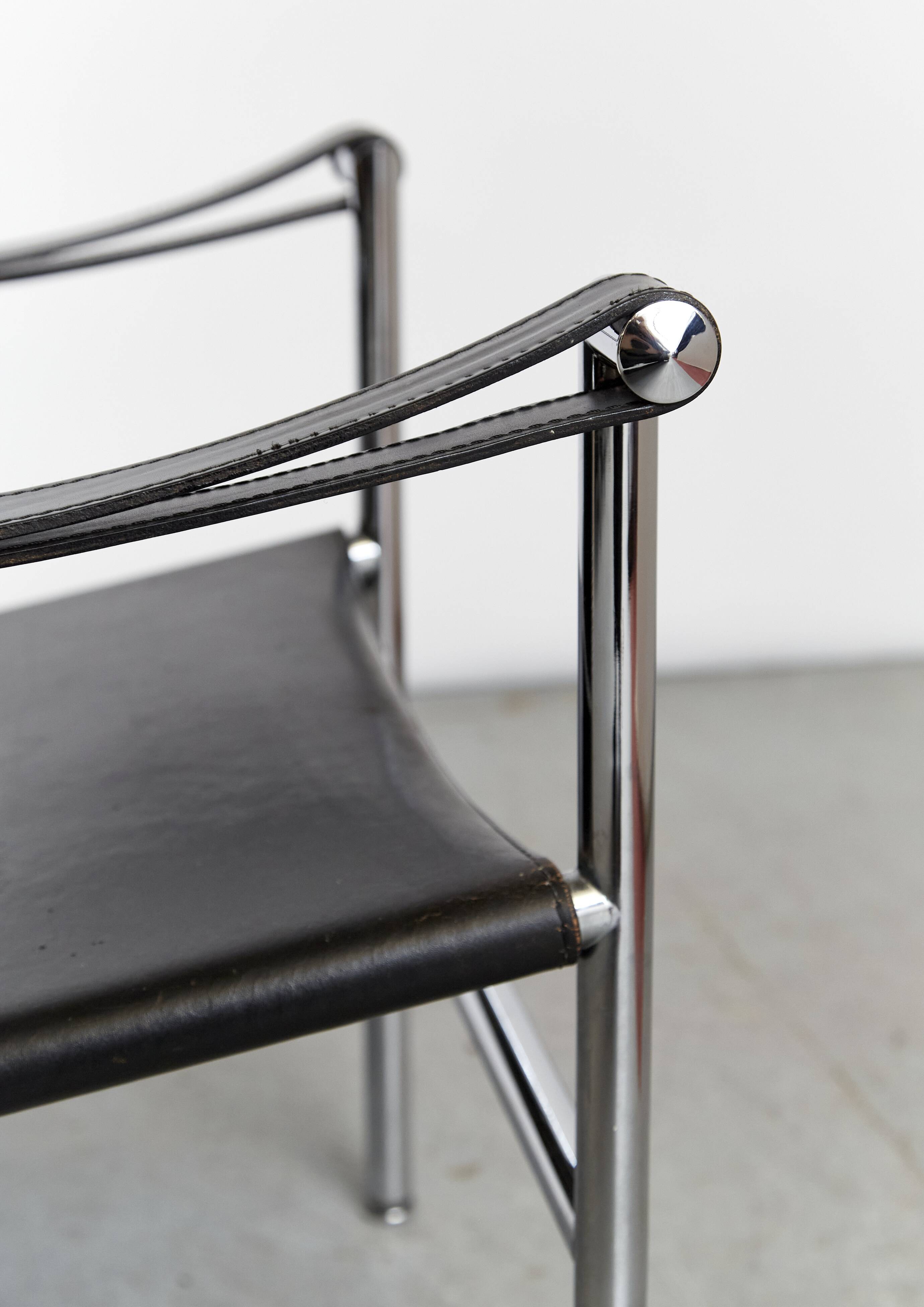 Chaise Le Corbusier LC1 "Basculante" pour Cassina