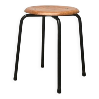 Danish mid-century stool by MH Stalmöbler