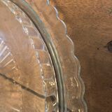 Cheese platter and glass bell