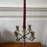 Chandelier 4 branches en acier