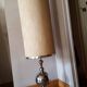Vintage chrome lamppost from the 70s with its dayof
