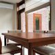 Vintage Danish dining set table and chairs