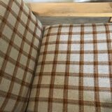 Pair of brutalist armchairs circa 1980's