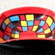 Fruit bowl, vintage seventies design, signed Elchinger.