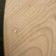 Table à manger ronde extensible rénovée pied central tripode bois 115-205cm