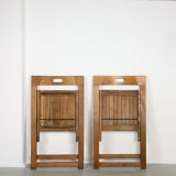 Vintage trieste folding chairs