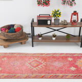 Tapis rouge turc, 83x290cm