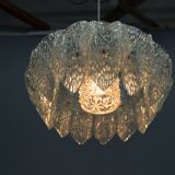 Mid-Century Resin and Glass Pendant, 1960s