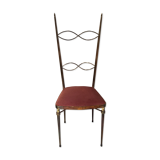 Golden metal Chair