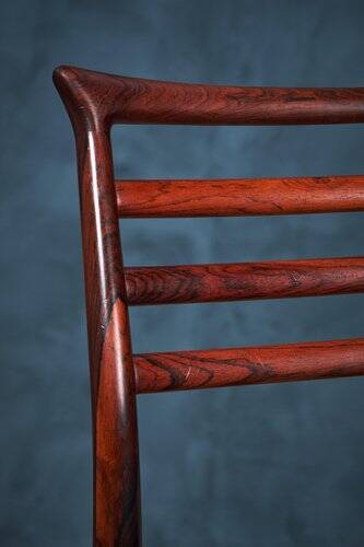 Rosewood Dining Chairs by Erling Torvits for Sorø Stolfabrik, 1960s, Set of 6