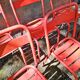 Série de 8 chaises Tolix rouge