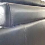 Rochebobois high-end leather sofa