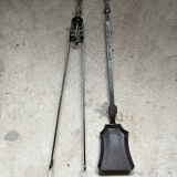 Set of 2 chimney utensils