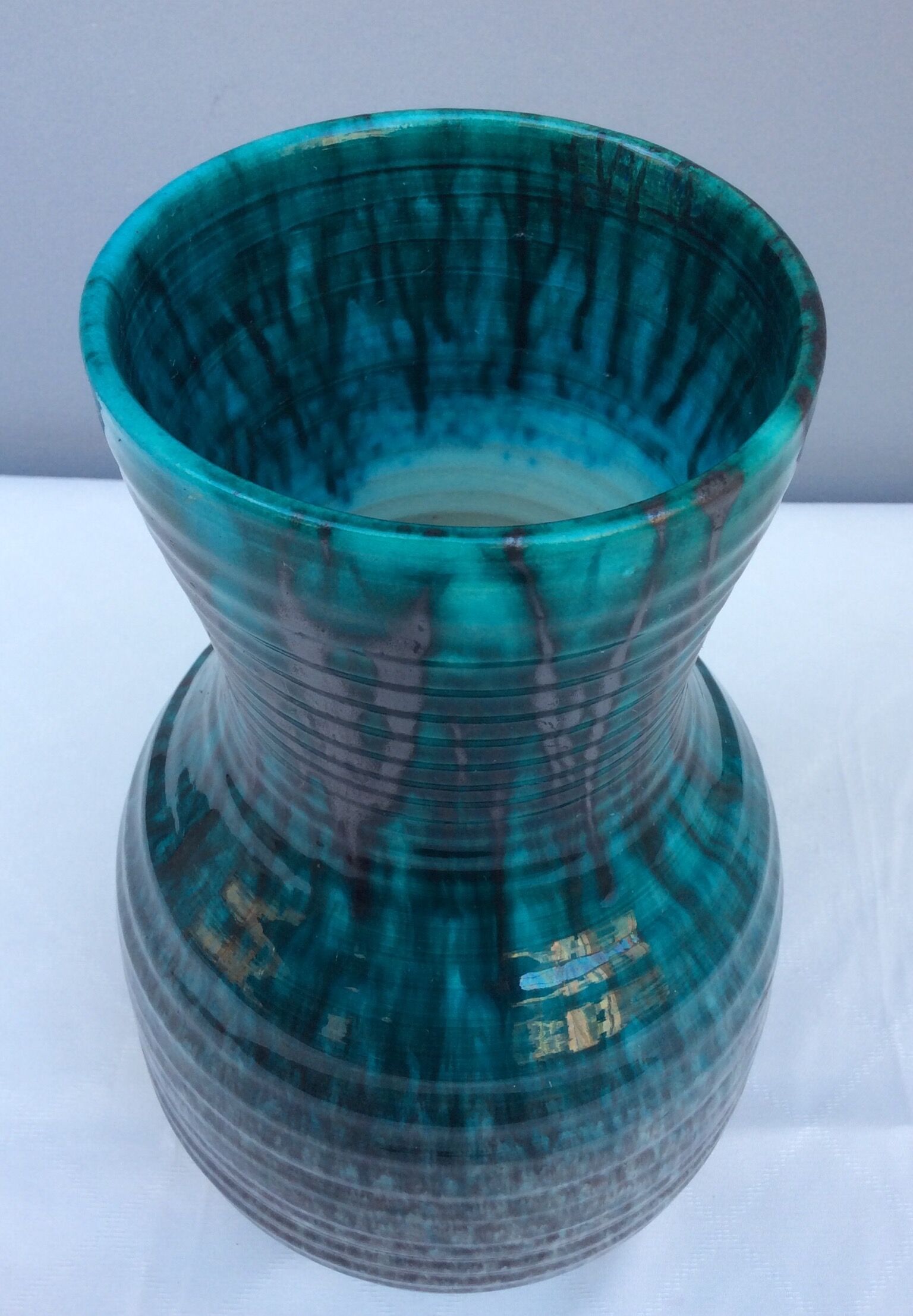 Accolay ceramic vase, 1960s