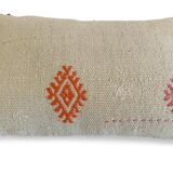 Set of Three Vintage Moorish Style Handloom Wool Kilim Pillows