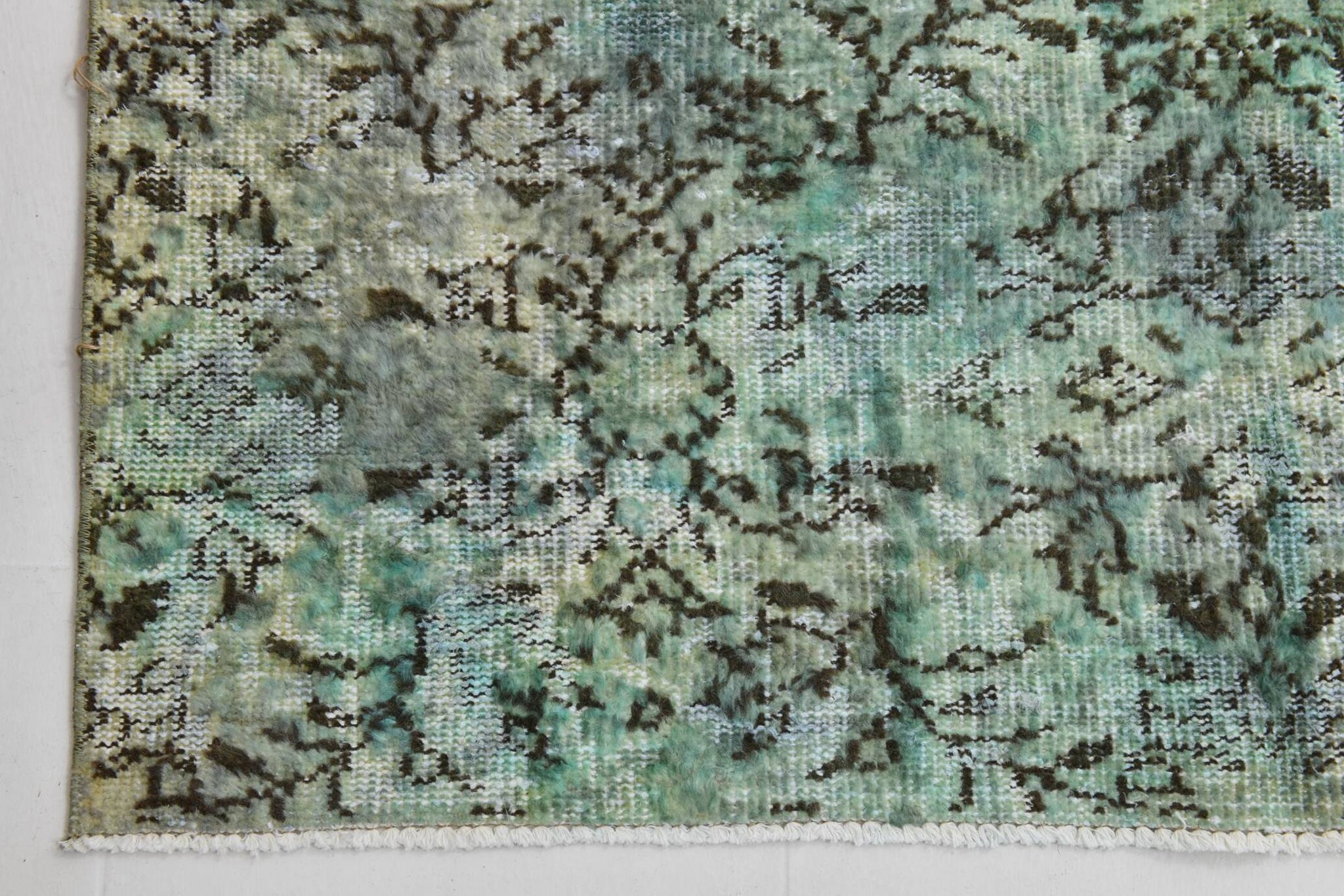 Tapis vintage style plantes 5x8, 148x243cm