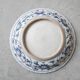 Pair of antique Chinese decorative plates with dragon motif.