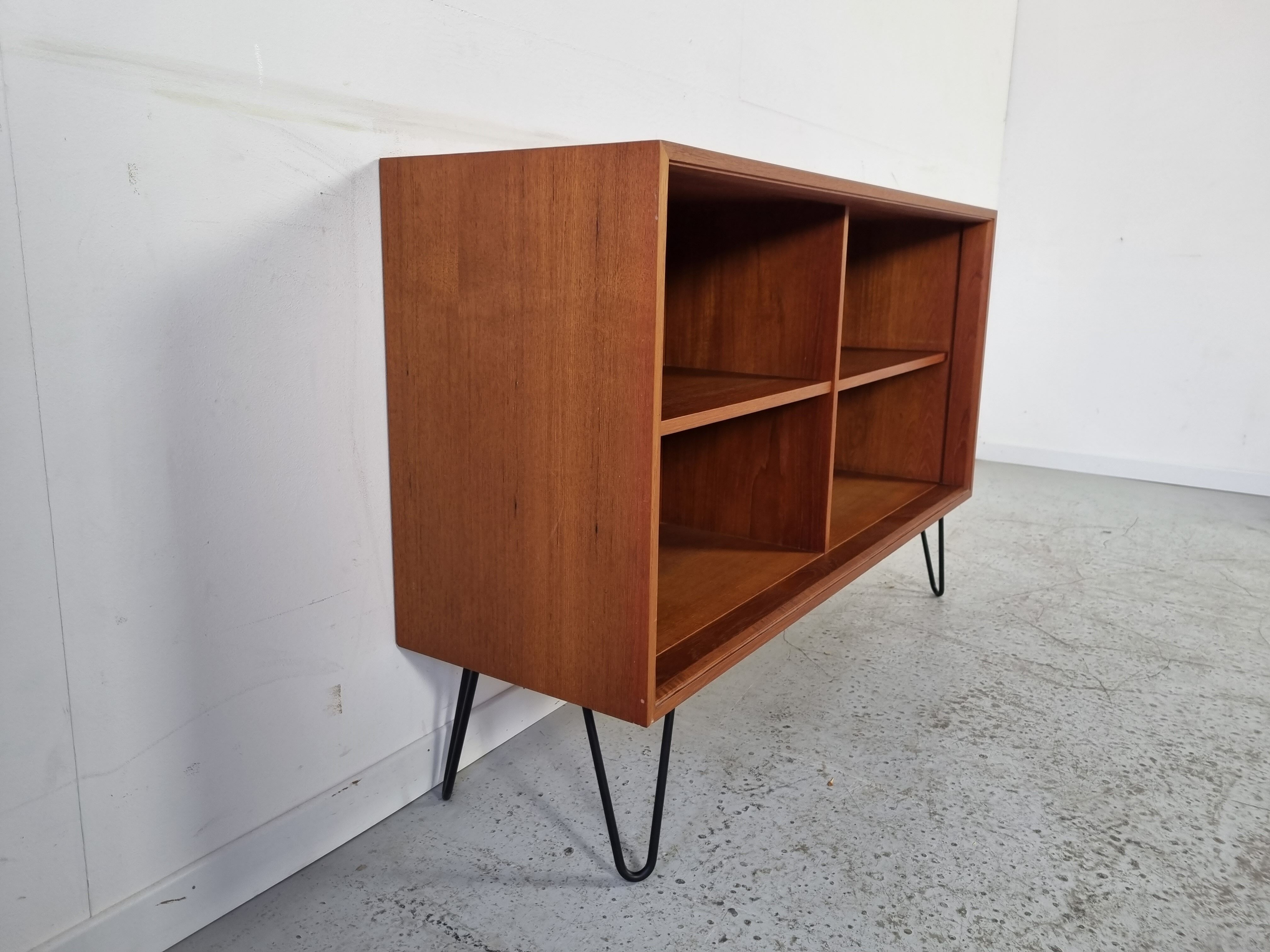 Scandinavian teak row WK, 60s