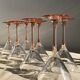 Set of 8  Luminarc Rosaline cocktail glasses