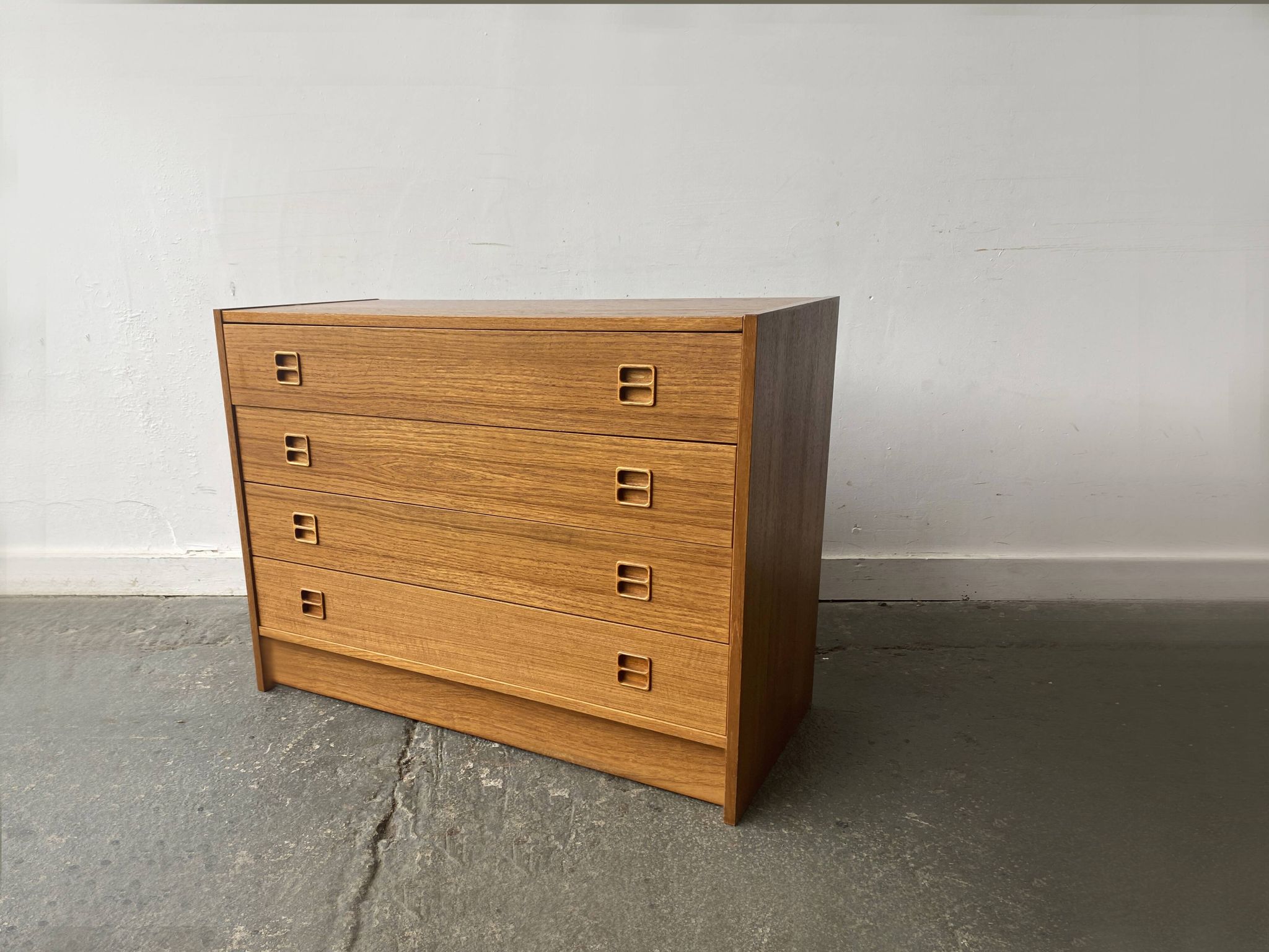 Mid-Century Modern Teak Chest of Drawers by Sejling Skabe, Denmark, 1960s