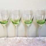 6 verres à pied