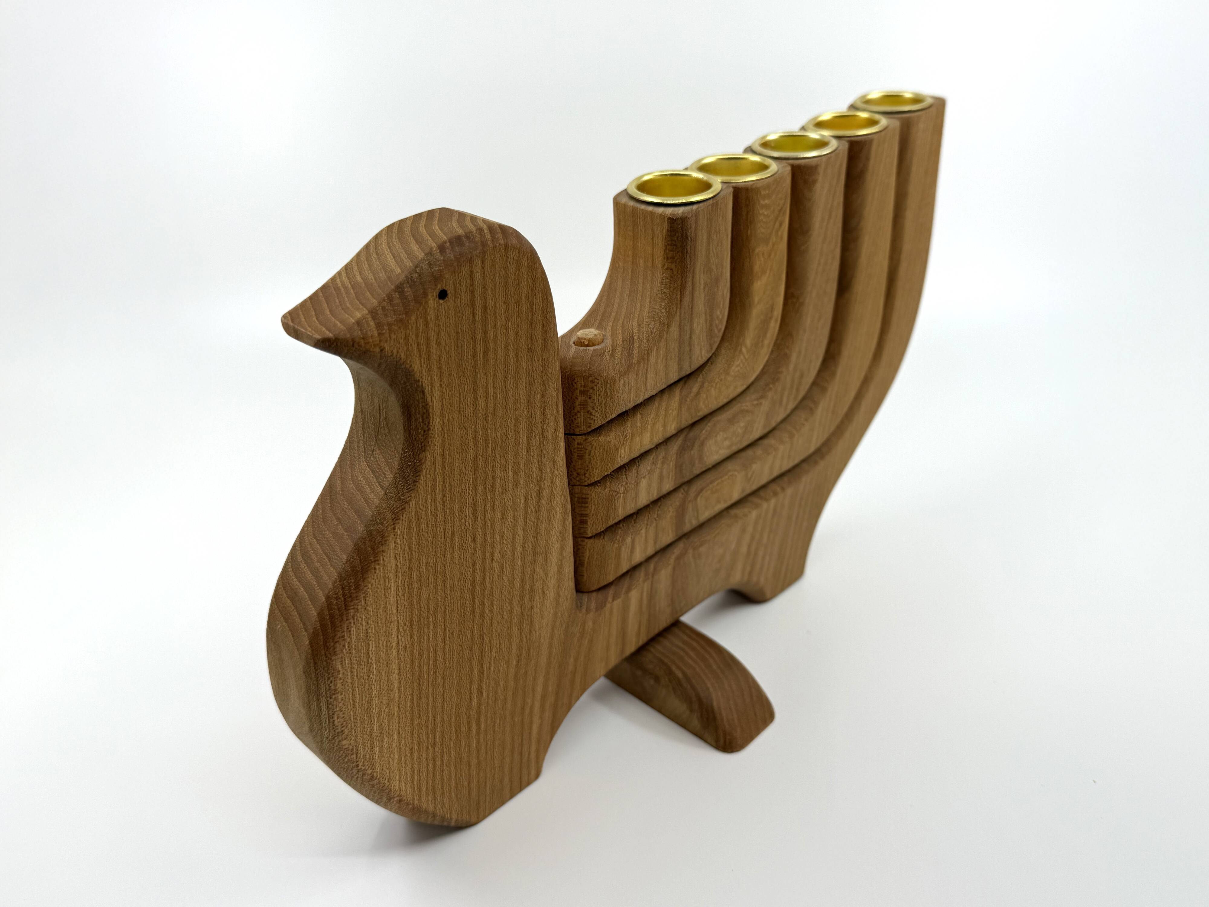 Dove Candlestick Holder • Carl Nelson • Sweden Circa 1970