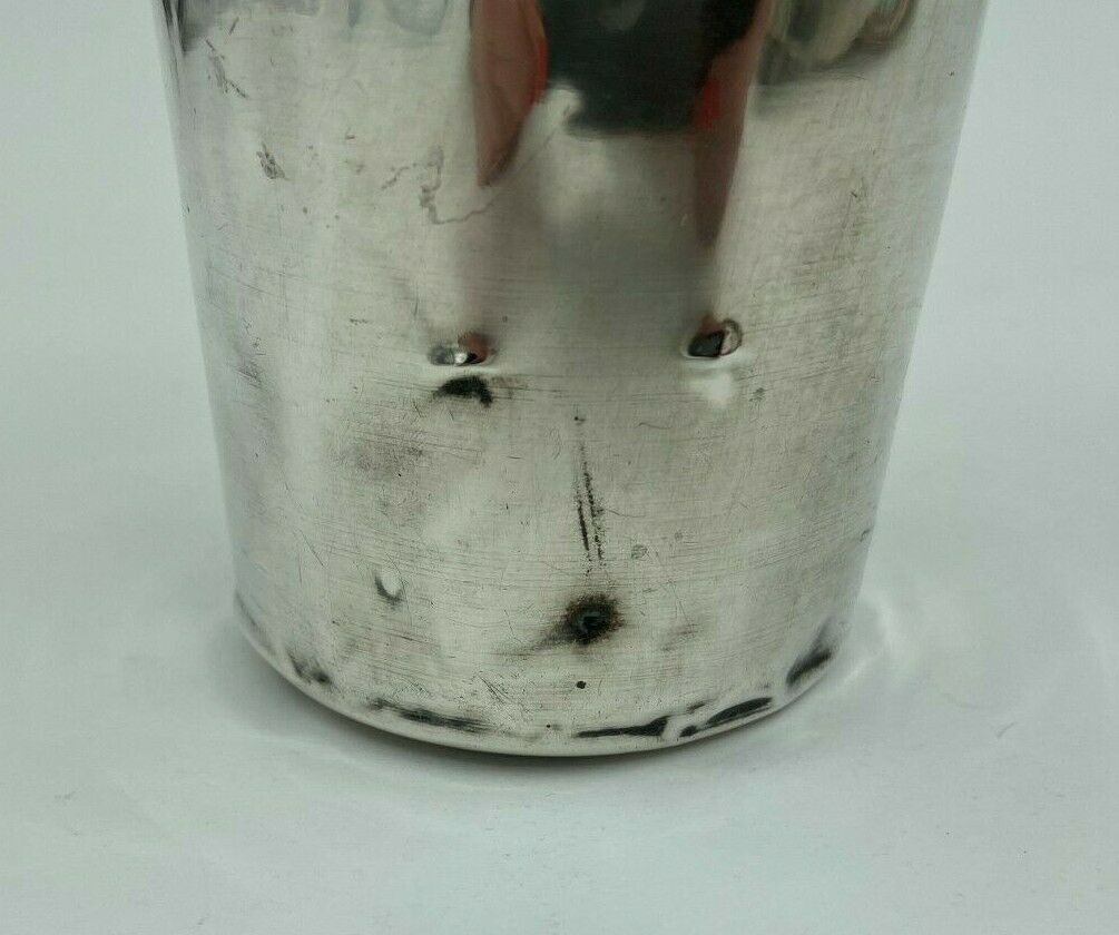 Silver timbale XlXeme poincon minerve large size 67 grams