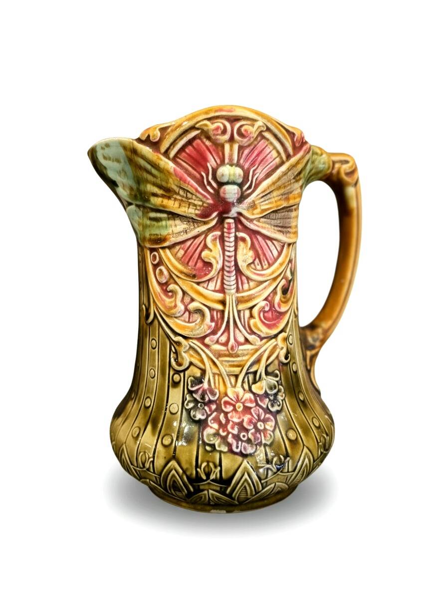 Pichet barbotine Onnaing (faïencerie de Onnaing) - model no. 834