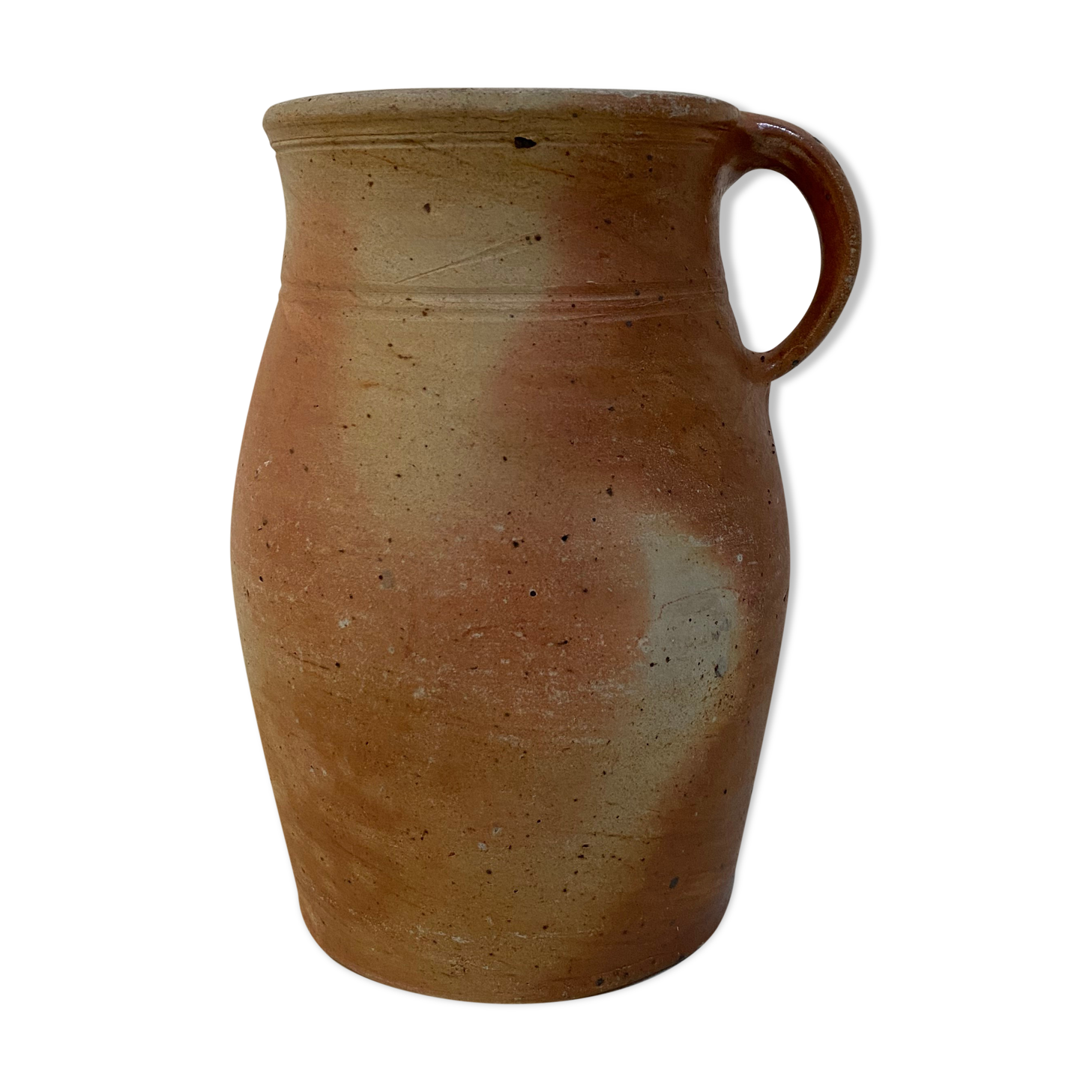 Old sandstone pitcher pot