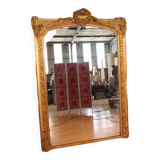 Imposing golden mirror xixth