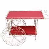 1950s French serving trolley for garden
