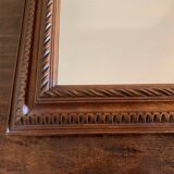 Wooden mirror