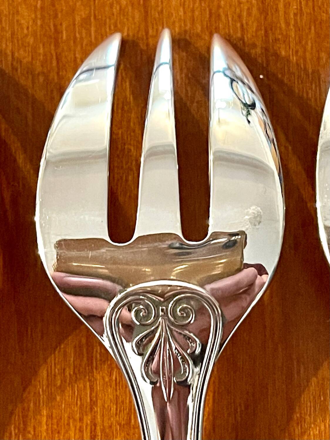 Christofle Malmaison 6 oyster forks new condition