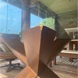 Round dining table la rotonda by Mario Bellini, Cassina