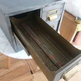 Metal storage cabinet
