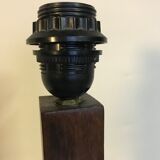 Vintage wood floor lamp 60