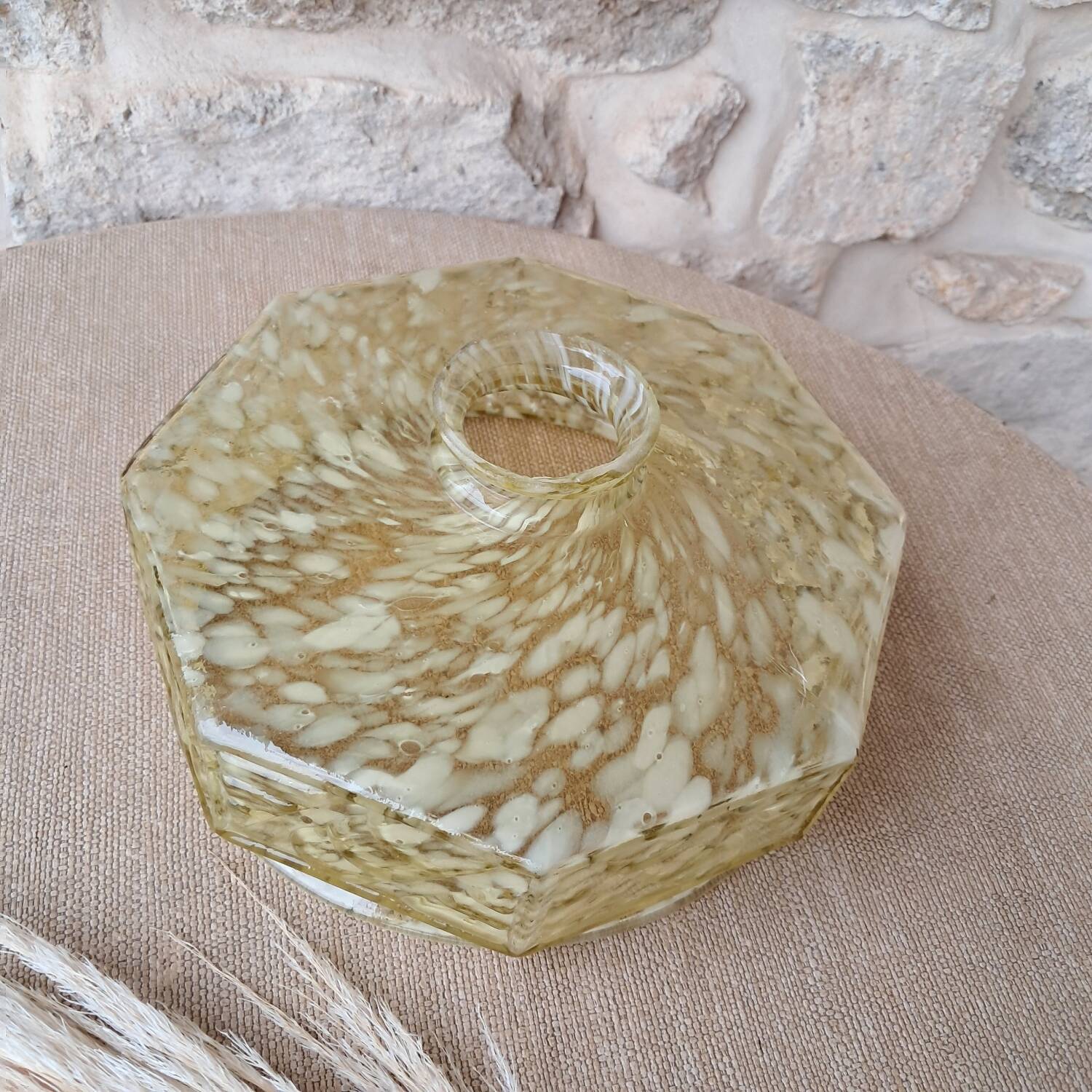 Clichy glass lampshade