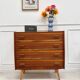 Commode vintage pieds compas