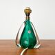 Mid-century Italian Murano glass table lamp from the 1950s.