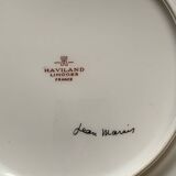 Set of 5 dessert plates by jean marais & haviland limoges