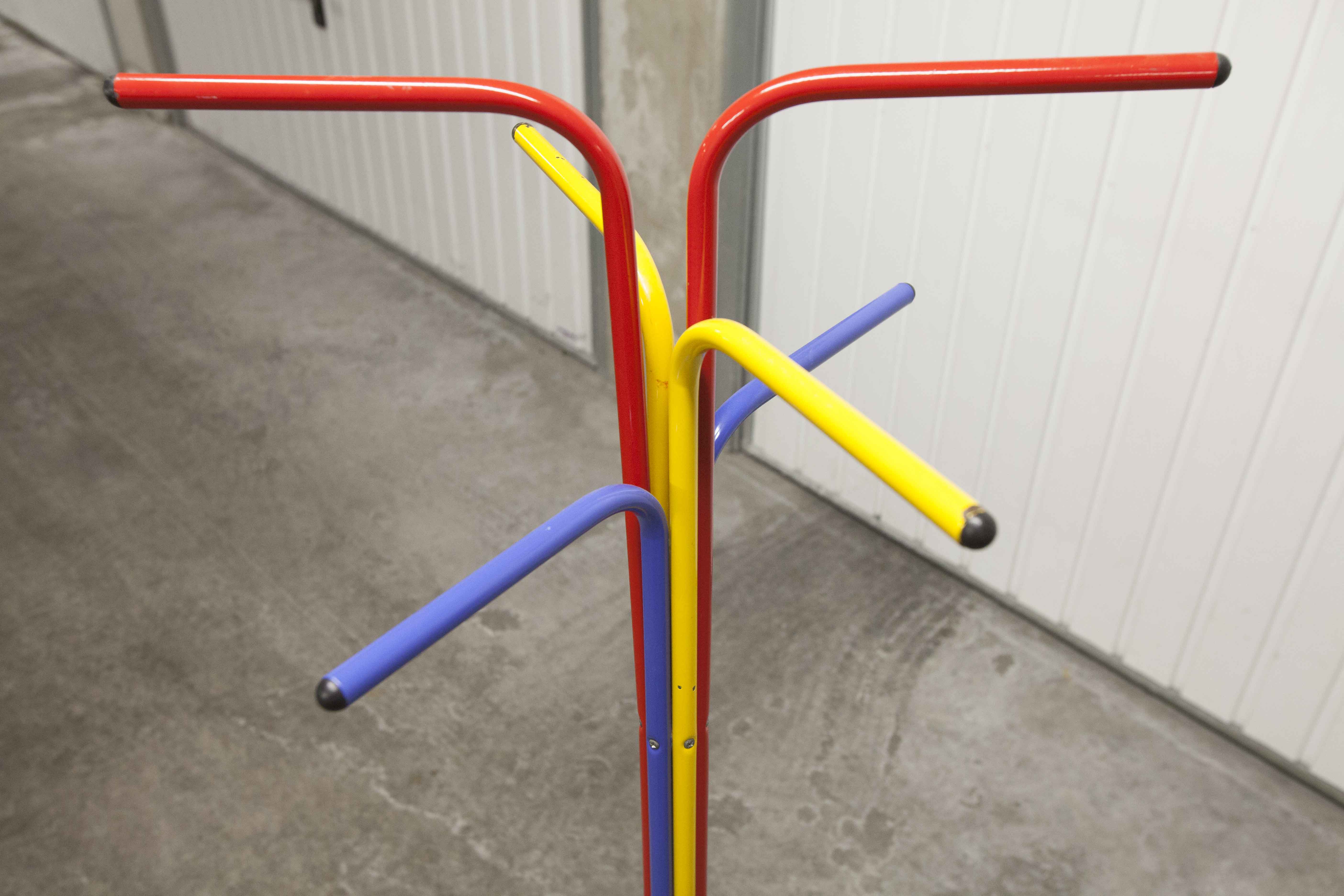 Child coat rack Ikea 1980 colored
