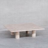 Table en travertin