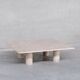 Travertine table