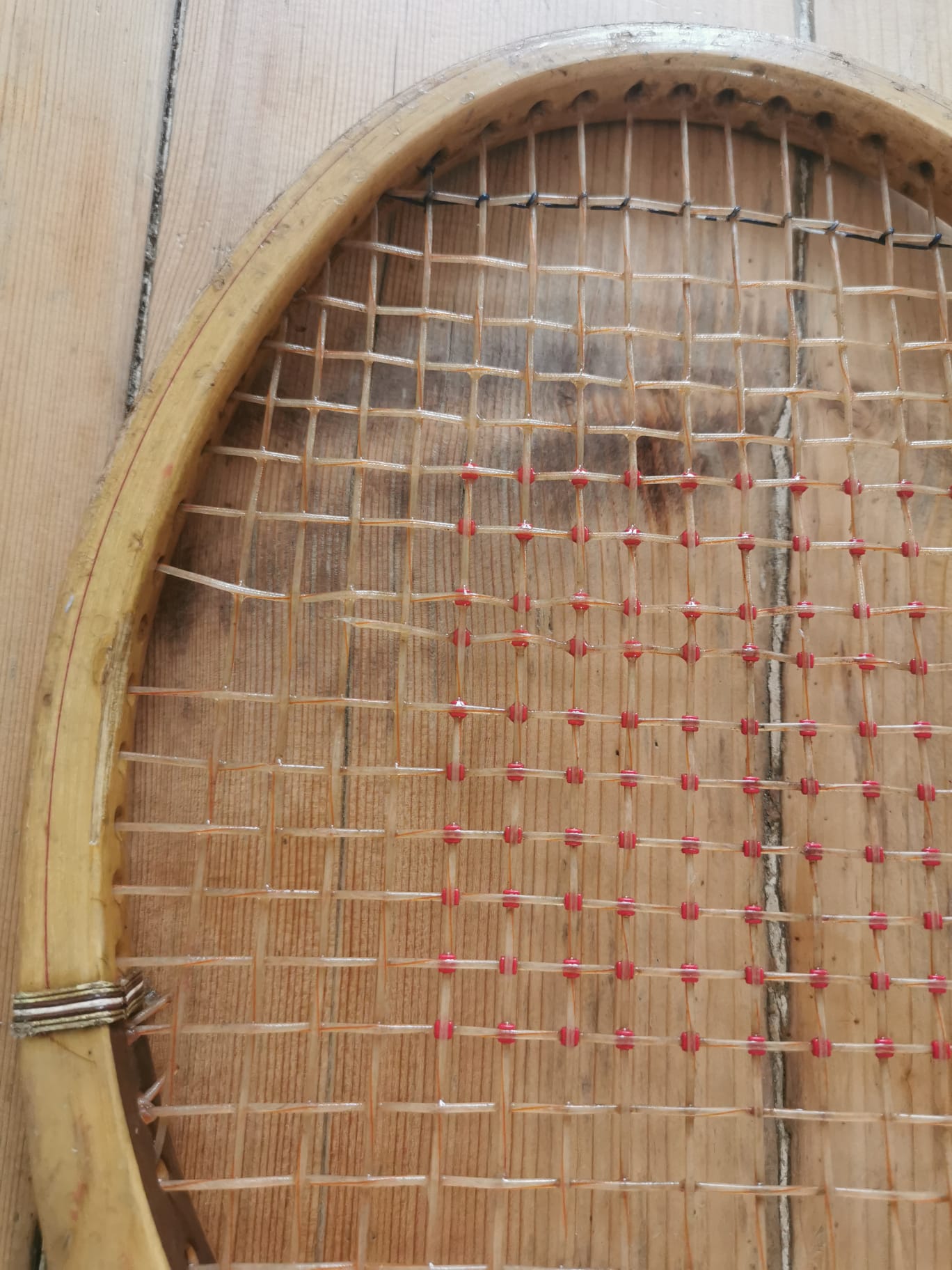 Vintage tennis racket