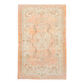 5x8 Soft Geometric Style Handmade Vintage Rug, 156x241 Cm